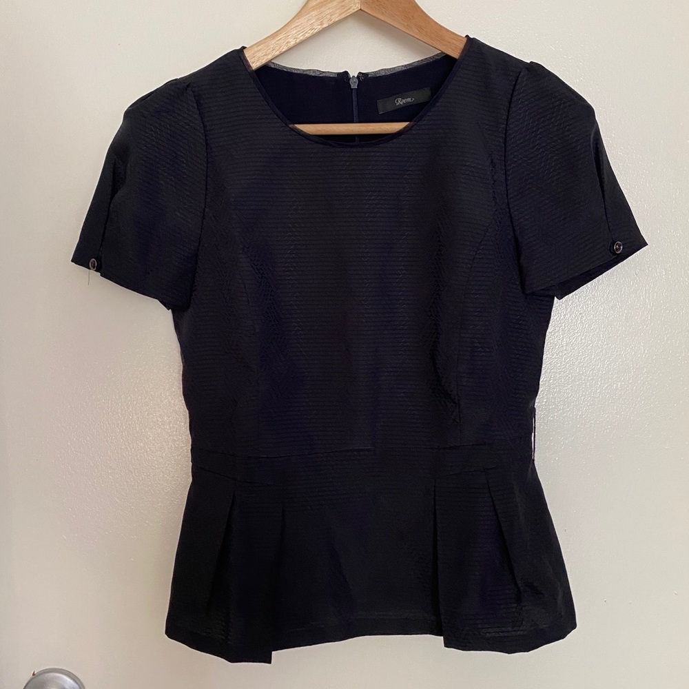 Navy Blouse